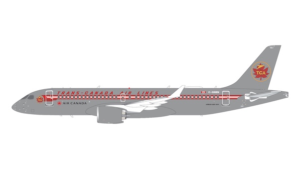 Airbus A220-300 Air Canada Trans-Canada retro livery C-GNBN