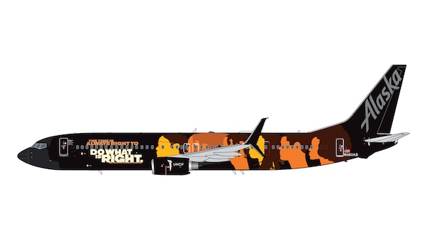 Boeing 737-900ER Alaska Airlines N492AS "Our Commitment"
