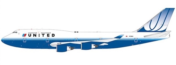 Boeing 747-400 United Airlines N128UA