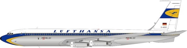 Boeing 707-458 Lufthansa D-ABOC Polished