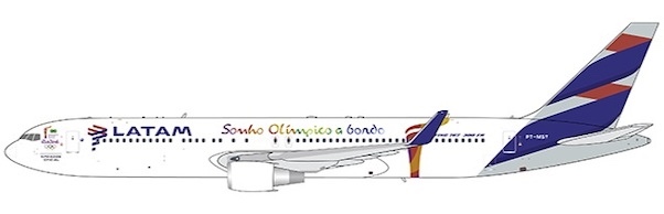 Boeing 767-300ER LATAM PT-MSY "Rio 2016 Livery"