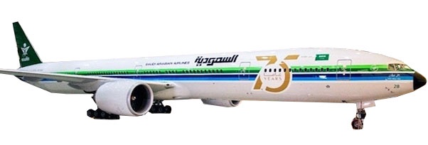 Boeing 777-300ER Saudi Arabian Airlines HZ-AK28 "Retro Livery"