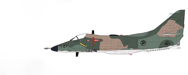 A4SU Super Skyhawk 927, 150 Squadron, RSAF, Saint-Dizier - Robinson Air Base, June 2011