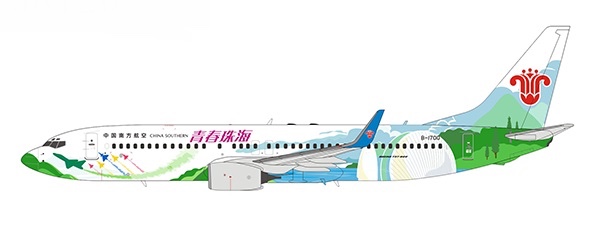 Boeing 737-800 China Southern Airlines Zhuhai City of Youth B-1700