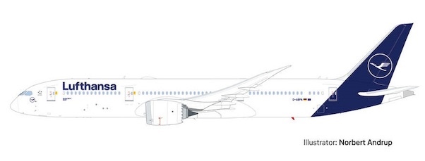 Boeing 787-9 Dreamliner Lufthansa Berlin D-ABPA