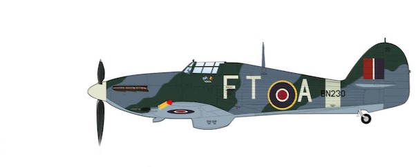 Hawker Hurricane Mk.IIc RAF "Operation Jubilee" BN320/FT-A, No. 43 Squadron, 19th August 1942
