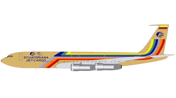 Boeing 707-300 Ecuatoriana Jet Cargo HC-BGP