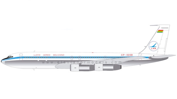 Boeing 707-300 Lloyd Aereo Boliviano CP-1698
