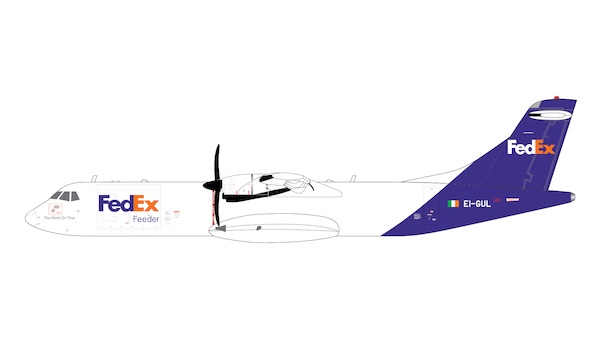 ATR72-600 FedEx Feeder EI-GUL