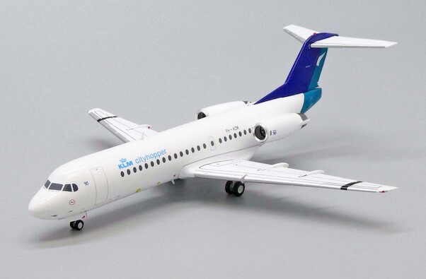 Fokker 70 KLM Cityhopper / Silkair hybrid color PH-KZM