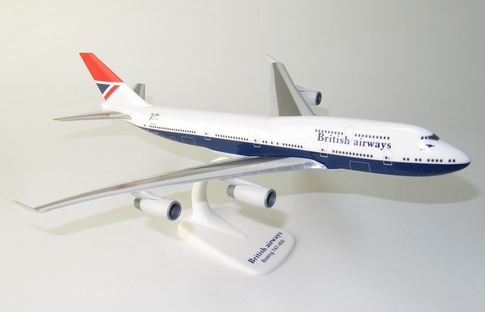 Boeing 747-400 British Airways / Negus "100 year anniversary" G-CIVB