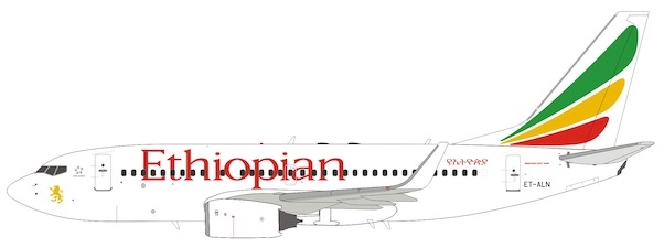 Boeing 737-700WL Ethiopian Airlines ET-ALN