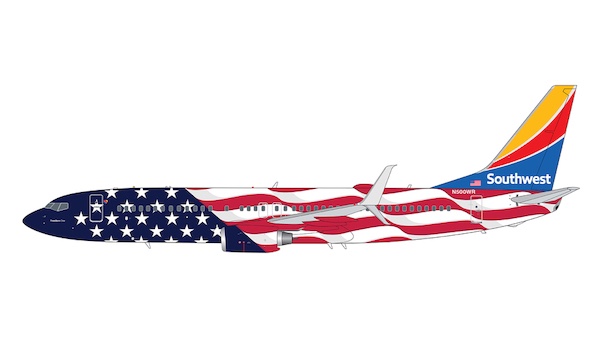 Boeing 737-800 Southwest Airlines "Freedom One" N500WR