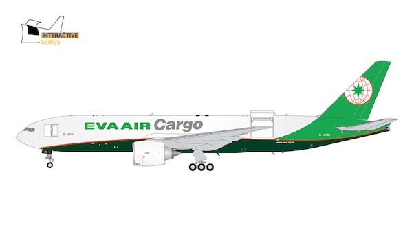 Boeing 777-200LRF EVA Air Cargo B-16781 interactive series