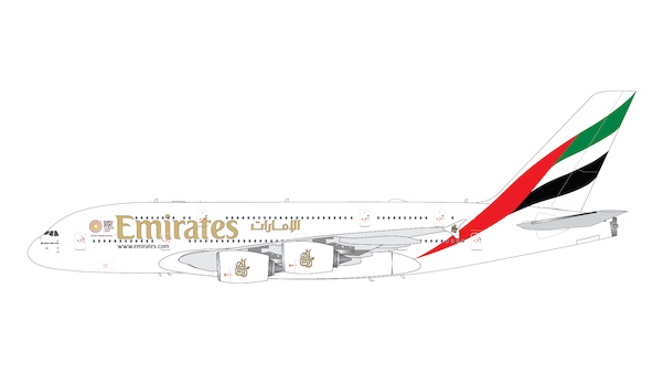 Airbus A380 Emirates A6-EUD