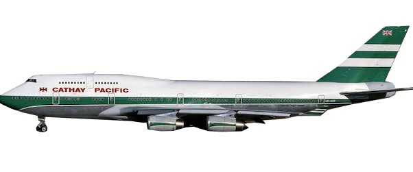 Boeing 747-400 Cathay Pacific VR-HOP Polish