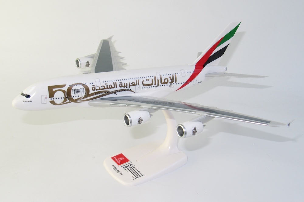 Airbus A380-800 Emirates "Year of the Fiftieth" A6-EVG