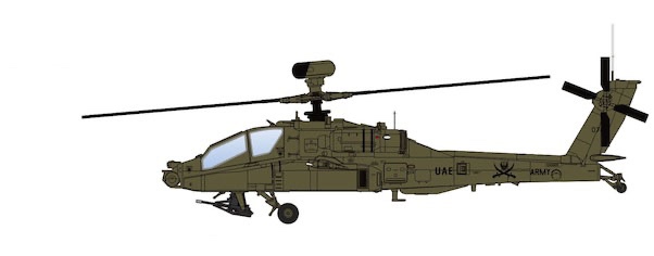 Boeing AH-64D Apache, No. 074, United Arab Emirates Air Force, Dubai, 2015