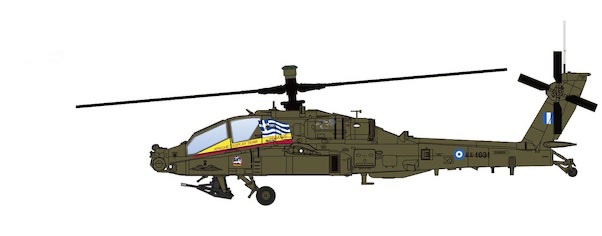 Boeing AH-64DHA Longbow "Pegasus" ES 1031, Hellenic Army, Tatoi Airport, Greece, 2014