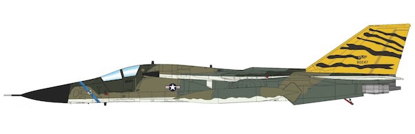 F-111A Raven USAF "Tiger Meet 1978" 68-0247, 509th BW, 393rd BS, Pease AFB