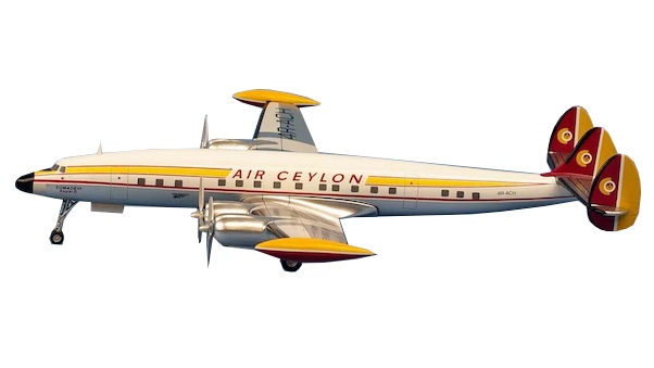 Lockheed L1049G Super Constellation Air Ceylon 4R-ACH