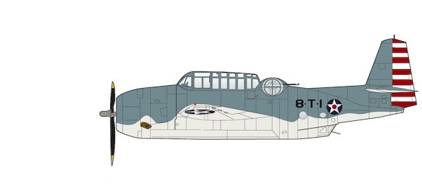 Grumman TBF-1 Avenger 8-T-1, VT-8, NAS Norfolk, May 1942