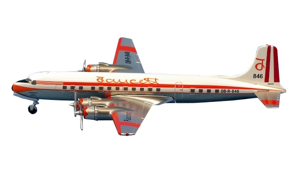 Douglas DC6 Faucett Peru OB-R-846