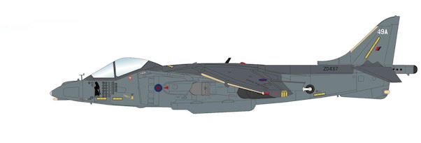 Harrier GR.7A "Michelle" ZD437, 1 Sqn., RAF, Afghanistan 2007