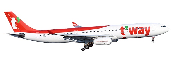 Airbus A330-300 T'Way Air HL8501