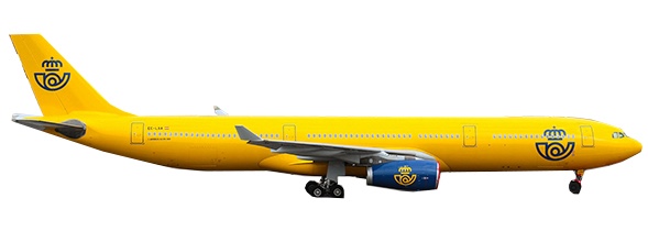 Airbus A330-300 Correos Cargo EC-LXA