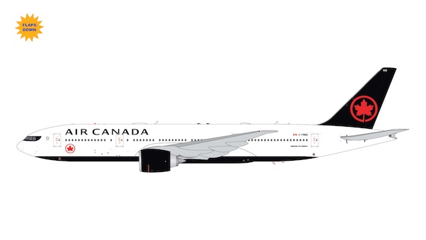 Boeing 777-200LR Air Canada C-FNND flaps down