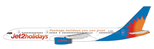 Boeing 757-200 Jet2 Holidays G-LSAD