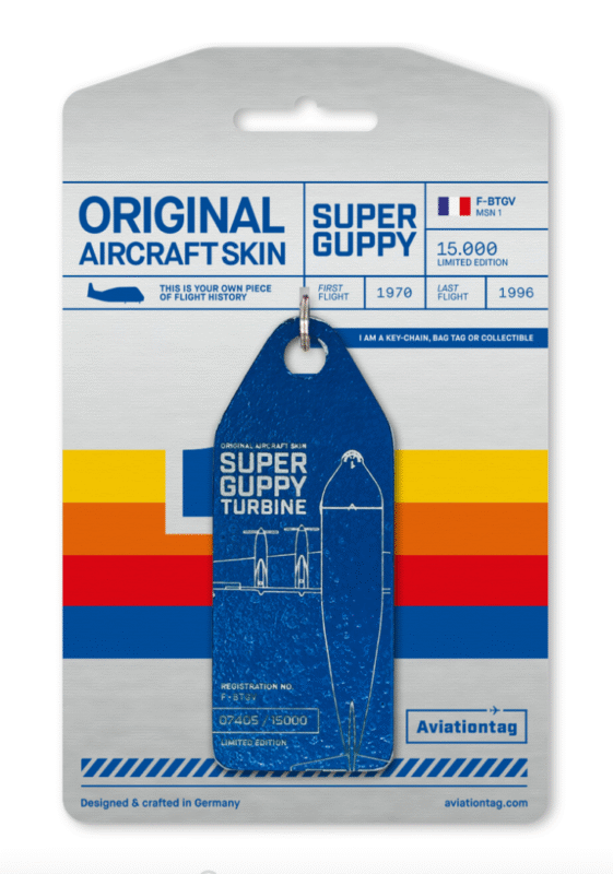 PORTA-CHAVES Aero Spacelines Super Guppy Turbines F-BTGV