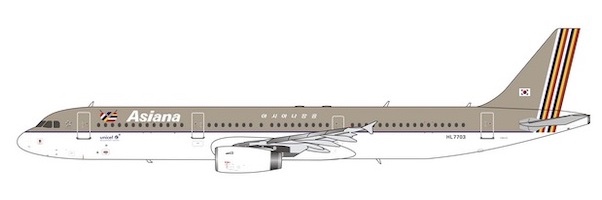 Airbus A321 Asiana HL7703