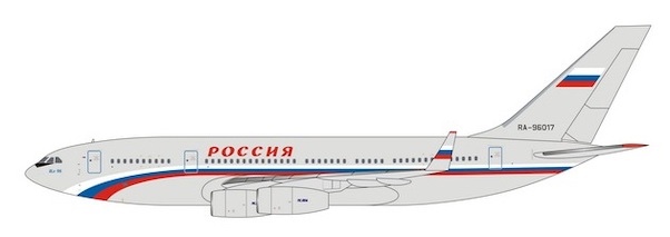 Ilyushin IL96-300 Rossiya Special Flight Detachment RA-96017