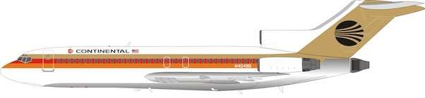 Boeing 727-100 Continental Airlines N40490