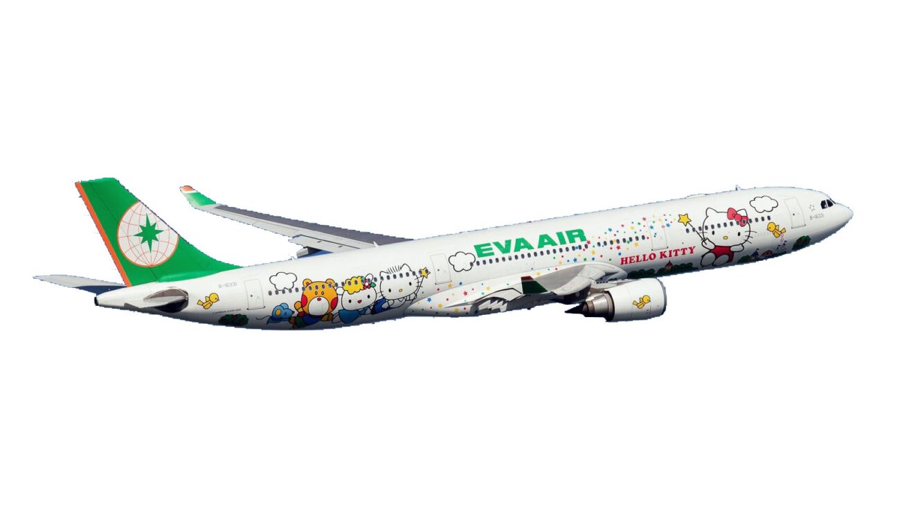 Airbus A330-302 EVA AIR Hello Kitty B-16331