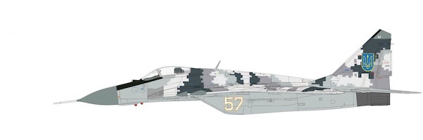 MIG29 Fulcrum C (9-13) No.57, Ukraininan Air Force