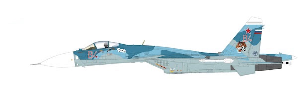 Su33 Flanker D Bort 84, 2nd Aviation Squadron, 279th Shipborne Fighter Aviation Regiment, Russian Navy, 2016