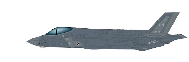 F35A Lightning II JSF 19-5473, 495th FS, 48th FW, RAF Lakenheath, Dec 2021