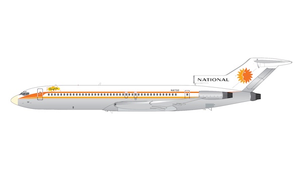 Boeing 727-200 National Airlines Sun King livery N4732