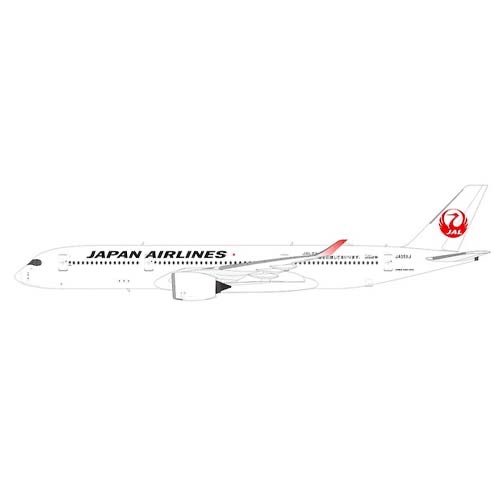 Airbus A350-900 JAL Japan Airlines JA05XJ with Shuri Castle reconstruction stickers