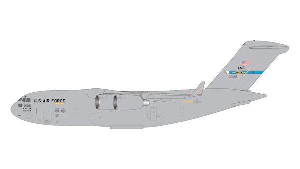 C17A Globemaster USAF "Dover AFB" 01-0186