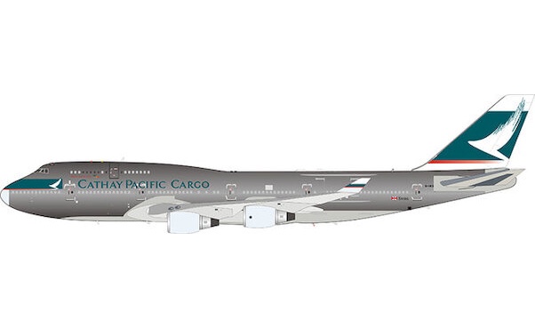 Boeing 747-412BCF Cathay Pacific Cargo B-HKS polishing