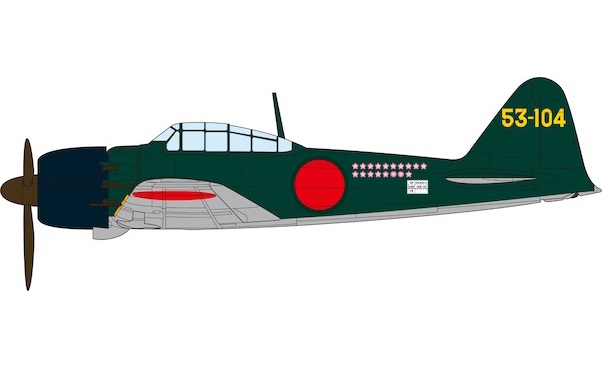 Mitsubishi A6M5 Zero W.O. Tetsuzo Iwamoto, Imperial Japanese Navy, 253rd Naval Flying Group, 1944