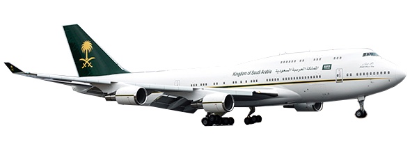Boeing 747-400 Saudi Royal Aviation HZ-HM1