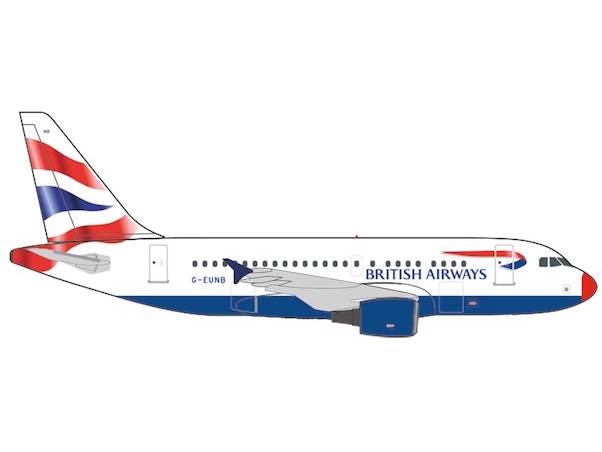 Airbus A318 British Airways Flying Start G-EUNB