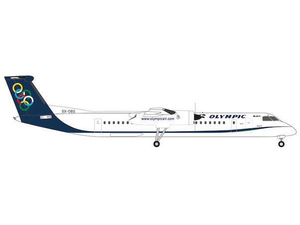 DHC8-Q400 Olympic Air SX-OBG