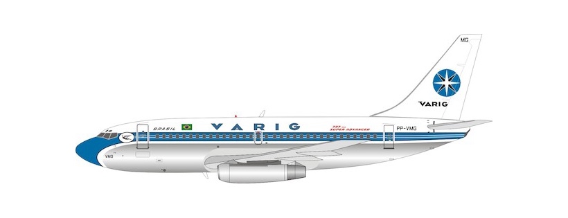 Boeing 737-200 Varig PP-VMG