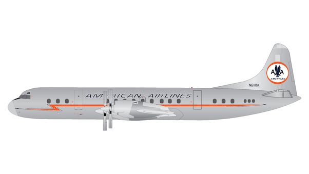 Lockheed L-188 Electra American Airlines "Astrojet" N6118A